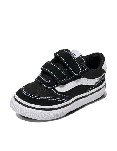 Vans Brooklyn, Scarpe da Ginnastica Unisex - Bambini e Ragazzi, BA2 - Suede/Canvas Black/White, 29 EU