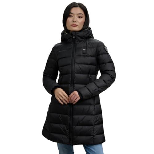 Blauer Piumino Lungo A Righe Agnes Taglia S