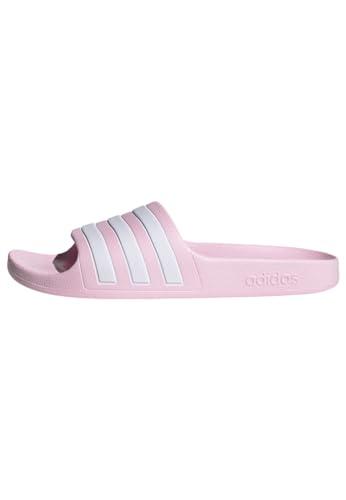 adidas Adilette Aqua Slides Kids, Infradito Unisex - Bambini e ragazzi, Clear Pink/Cloud White/Clear Pink, 35 EU