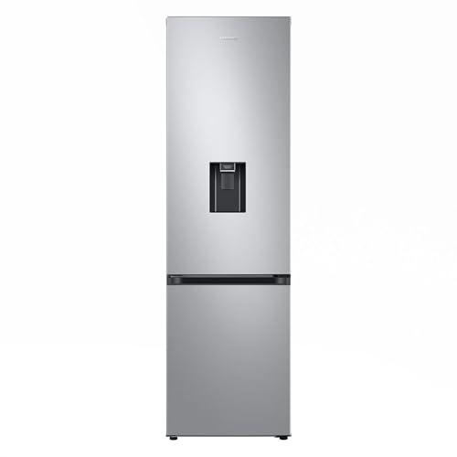 Samsung Frigorifero Combinato EcoFlex AI RB38C634DSA/EF con Dispenser dell'Acqua, WiFi, SpaceMax, Total No Frost, Motore Digital Inverter Garantito 20 Anni, 386 L, LxAxP: 59,5x203x65,8 cm, Silver Inox