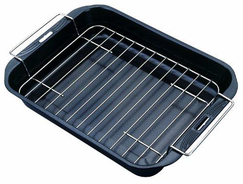 Tescoma 624624 Saphir Rostiera con Griglia, 38x28 cm
