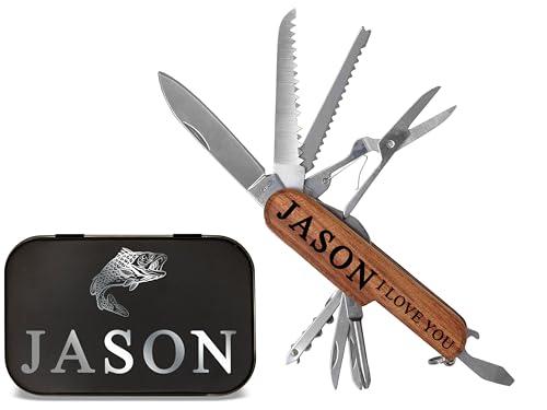 Coltellino Svizzero personalizzato, regalo inciso, coltello personalizzato, coltello da tasca, regalo zio, regalo papà, nonno, marito, fidanzato, campeggio, pesca