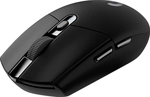 Logitech G305 LIGHTSPEED Mouse Gaming Wireless, Sensore 12K HERO, 12.000 DPI, Design Leggero, 6 Pulsanti Programmabili, Batteria 250 Ore, Memoria Integrata, PC/Laptop - Nero