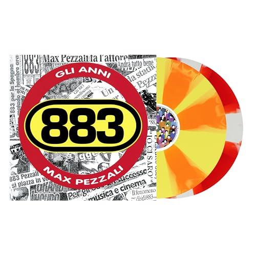 Gli Anni Vinile Propeller giallo-arancione e rosso-bianco