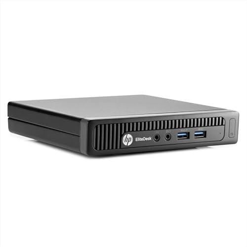 HP Elitedesk Mini PC DM Intel Core i7 4th, 16GB RAM, 256GB SSD, WiFi USB, Windows 11 Pro + Libre Office (Ricondizionato)
