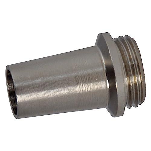 1PEZZO BECCUCCIO PER RUBINETTO A SFERA PER BOTTE IN LEGNO ømm 18-20