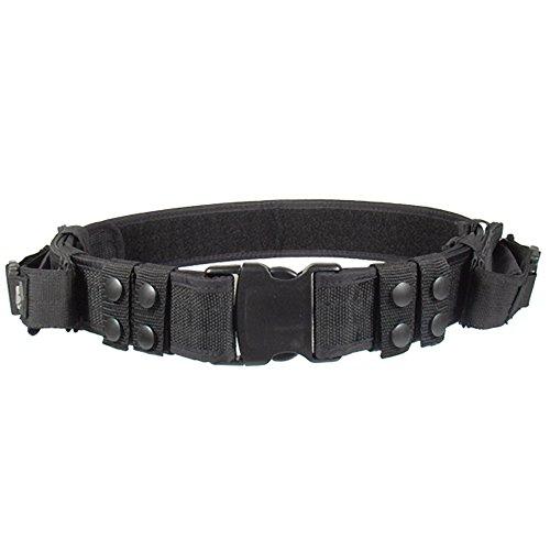 UTG, Cintura con Fodero per Pistola Haevy Duty Elite Law Enforcement Pistol Belt, Nero (Schwarz), Taglia Unica