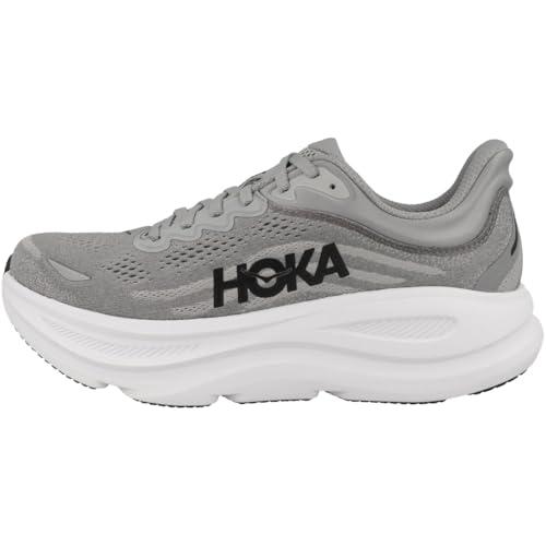 HOKA One One 1162011-GCTC Bondi 9 Galactic Grey/Stellar Grey Men's Scarpe Taglia US 9.5