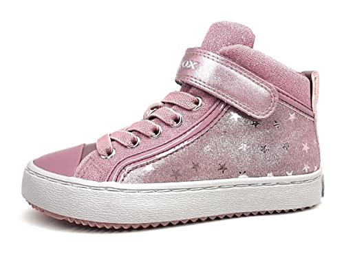 Geox J KALISPERA GIRL, Sneakers Bambine e ragazze, Rosa Dk Pink C8006, 31 EU