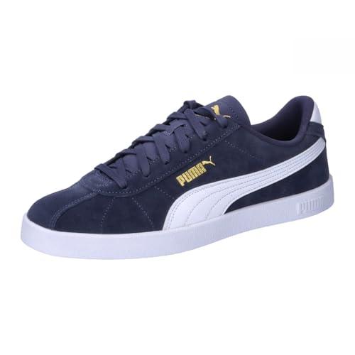 PUMA Club II, Sneaker Unisex - Adulto, Puma Navy Puma White Puma Gold, 45 EU