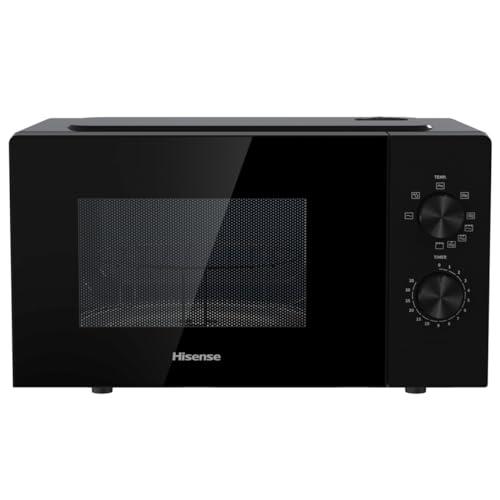 Hisense H20MOBP1 Forno a Microonde, Nero, 20 l