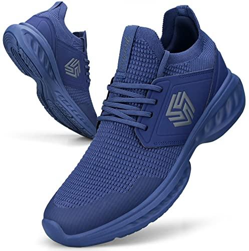 Giniros Sneakers Uomo Scarpe Running Ginnastica Corsa Camminata Leggere Traspiranti Casual Sportive Palestra Trekking Tennis Trail Mesh Basket Comode Outdoor Fitness Jogging Lavoro Scarpe