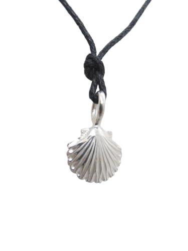 Capasanta : Ciondolo in Argento 925 - Pendente con Conchiglia - Simbolo San Giacomo - Cammino Santiago - Pellegrinaggio