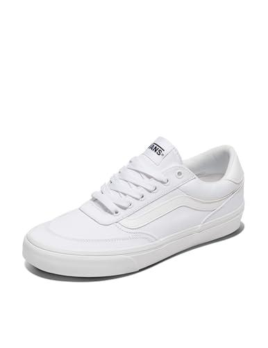 Vans Brooklyn, Scarpe da Ginnastica Uomo, WWW - Canvas White/White, 43 EU