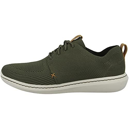 Clarks Step Urban Mix, Scarpe Da Ginnastica Basse Uomo, Verde, 43 EU
