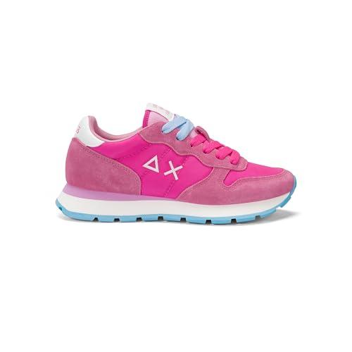 SUN68 Sneaker Unisex Ally Solid Nylon, Fucsia, 36 EU