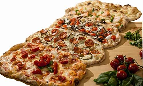 Pizza precotta - Pinsa Romana - Base per pizza - Box da 12 Pizze -Basi Pizza Pizzicata - Pizza Artigianale