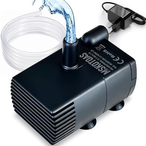 Pompa di sentina automatica di piccole dimensioni con sensore dell'acqua, sollevamento 2,5 m, 280 l/h con tubo da 1,8 m, mini pompa di condensa 115/230 V per deumidificatore, condizionatore d'aria