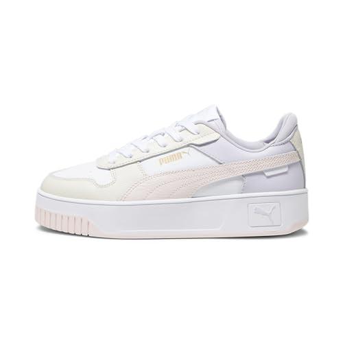 PUMA Women Carina Street Scarpe da ginnastica, White Frosty Pink Alpine Snow, 40 EU