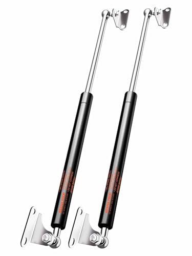 ARNAN PROP Molla a gas 710MM 667N/66KG Pistoni a gas idraulici con staffe Ammortizzatore a gas per mobili TV, rimorchi, trattori, botole, solai, 2 pezzi