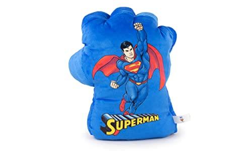DC COMICS Play by Play Guanti destrorsi Guantoni da Boxe in Peluche – Personaggio, Batman, Joker – 1 Pezzo per destrimani (Superman), Bunt, Estándar Unisex-Bambini e Ragazzi