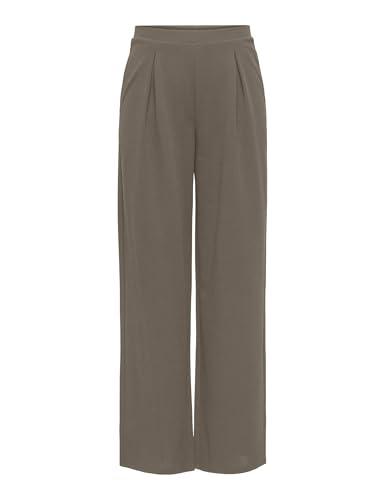 ONLY Straight Pant Onlsania Jrs-Pantaloni Dritti, Noce, M Donna