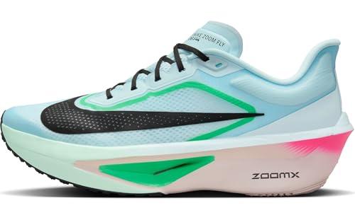 Nike Zoom Fly 6 - Scarpe da corsa da uomo (Glacier Ice/Hyper Pink/Green Shock/Nero), Glacier Ice/Hyper Pink/Green Shock/Nero, 44 EU