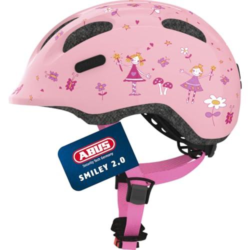 ABUS Casco Smiley 2.0 per bambini - Robusto casco da bici per bambini e bambine