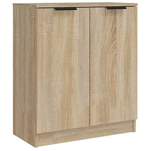 vidaXL Credenza Rovere Sonoma 60x30x70 cm in Legno Tecnico