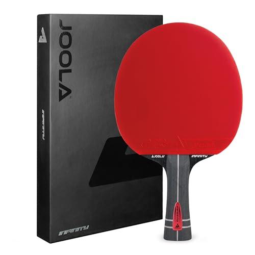 JOOLA Racchetta da ping pong Infinity ITTF Approvato Professionale Carbon Racchetta da ping pong per giocatori avanzati – con fibra high-tech, ciramide a 7 strati