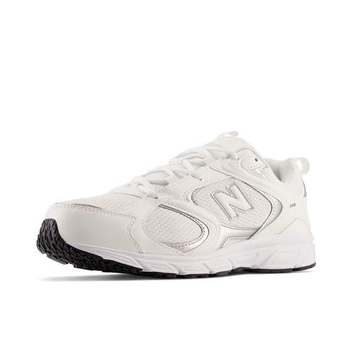 New Balance ML408W 408 Uomo, White/Silver EU 37