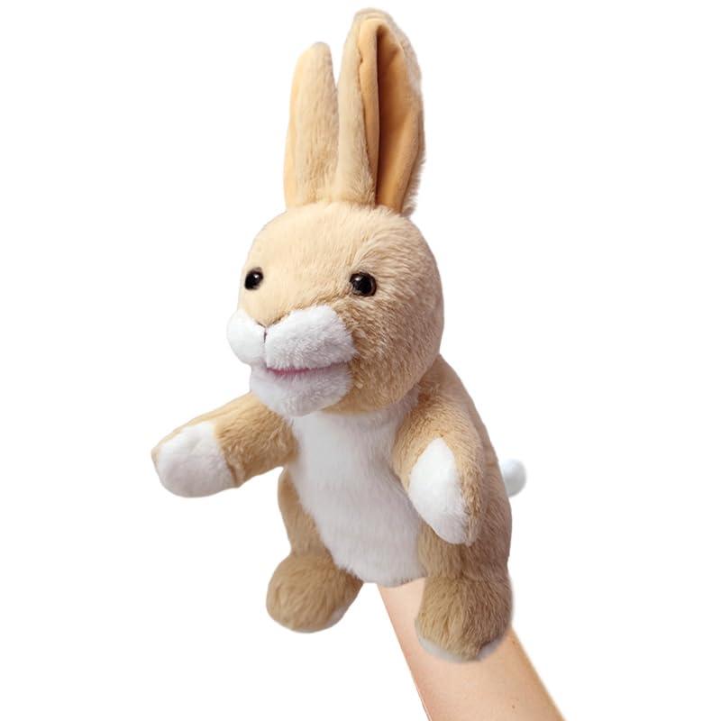 LOMTRATS 2024 Marionette a Mano con Animali per Bambini,Il Bambino Include Lupo Leone ecc.Bocche Aperte Mobili,Perfette per Raccontare storie,Insegnare,Scuola Materna,Regali di Compleanno