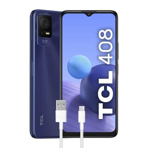 TCL 408 - Smartphone 4G 64 GB, 4 GB RAM, Display 6.6