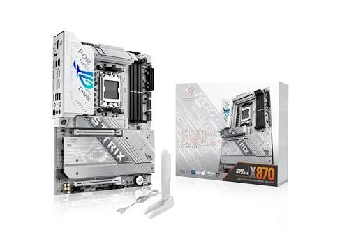 ASUS ROG Strix X870-A Gaming WiFi Scheda madre AMD, 16+2+2 stadi di alimentazione, slot DDR5, quattro slot M.2, PCIe 5.0, GPU di nuova generazione, WiFi 7, USB 20Gbps con PD 3.0 fino a 30W, Aura Sync