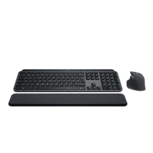 Logitech MX Keys S+MX Master 3S- Tastiera illuminata e Mouse Wireless ad alte prestazioni