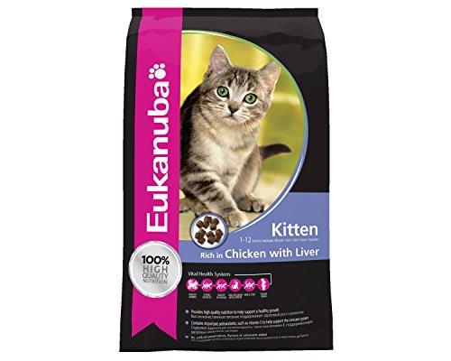 Eukanuba Alimento secco per gattini in crescita, ricca di pollo fresco, 10 kg