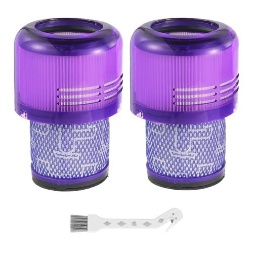 HUAREW 2 Pezzi Filtri per Dyson V15 V11, Filtro per V11 Animal/Absolute/Torque Drive/Fluffy/Complete Pro V15 Detect SV14, Sostituire per No. # 970013-02 & 97001302