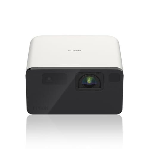 Epson EF-21W - Proiettore Laser Compatto Full HD, 1000 Lumen, Google TV Integrato, Altoparlanti Bluetooth, Proiezione fino a 150 Pollici, Correzione Trapezoidale Automatica, Garanzia 5 Anni