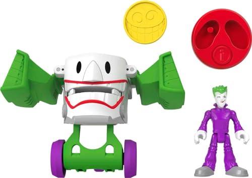 Fisher-Price Fp Precool Imaginext Dc Super Friends Head Shifters The Joker & Laff Mobile