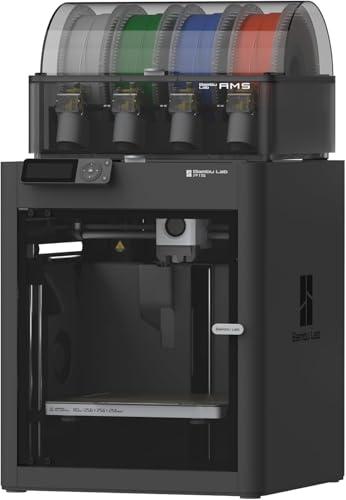 Bambu Lab P2S Combo, stampante 3D P2S e AMS 2 Pro, stampante 3D CoreXY ad alta velocità 600 mm/s, supporta fino a 20 colori per la stampa 3D, stampante FDM pronta all'uso con rilevamento errori AI