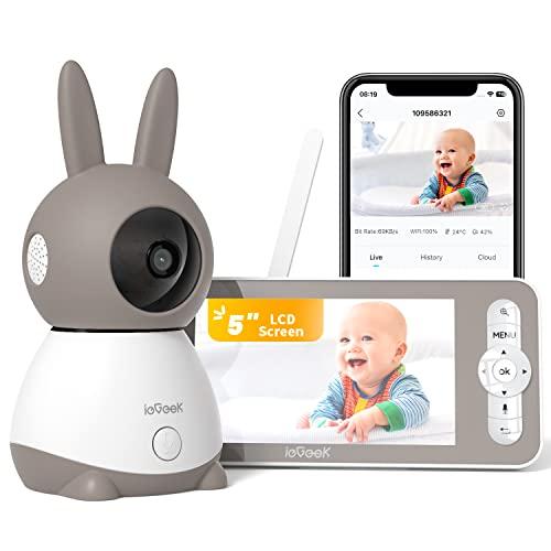 ieGeek 2k Baby Monitor Video e Audio con 5