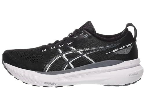 ASICS Sneaker Uomo Gel-Kayano 31, Nero/Bianco, 46 EU