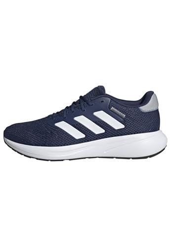 adidas Response Runner Shoes, Scarpe da Corsa Unisex-Adulto, Dark Blue/Ftwr White/Halo Silver, 43 1/3 EU