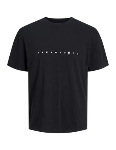 JACK & JONES Jjestar Jj Tee Ss Noos, T-Shirt, Nero (Black), L Uomo
