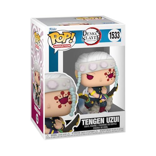 Funko POP! Animation: Demon Slayer - Tengen Uzui - Probabilità di 1/6 per la Variante Chase - Metallico - Figura in Vinile da Collezione - Idea Regalo - Merchandising Ufficiale - Anime Fans