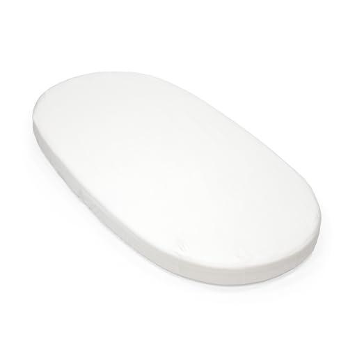 Lenzuolo sotto Stokke Sleepi, Bianco - Morbide lenzuola per sogni dolcissimi - Per i letti Stokke Sleepi - 100% morbido percalle di cotone - Lavabile