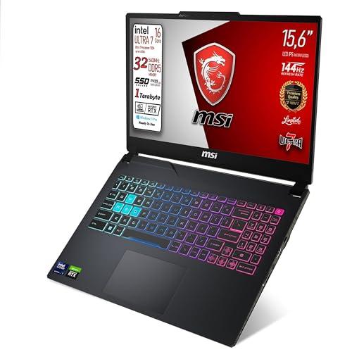 msi Cyborg AI Notebook Intel Core Ultra 7 155H 16Core up to 4.80 GHz, Ram DDR5 32Gb, Display 15.6