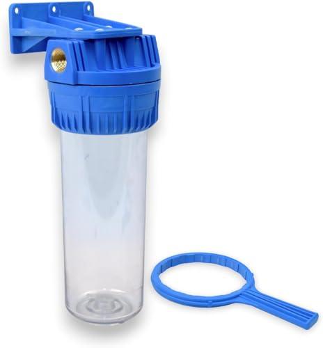 MGidea porta filtro contenitore Cartuccia KIT filtrazione acqua oring chiave ghiera supporto staffa viti attacco ottone 1
