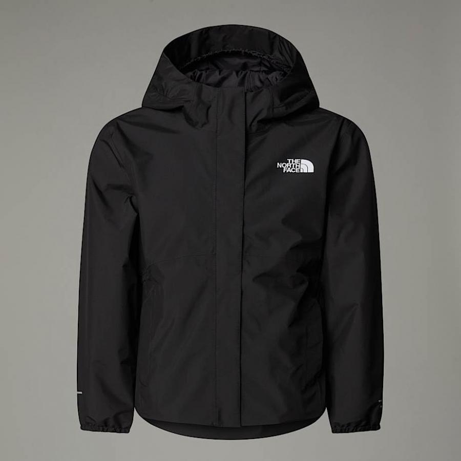 THE NORTH FACE NF0A8B80JK3 TEEN MOUNTAIN WIND JACKET Giacca Unisex Bambino TNF BLACK Taglia XXL