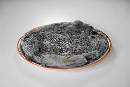 BASE PIZZA TONDA NERA PRECOTTA AL CARBONE VEGETALE 3pz